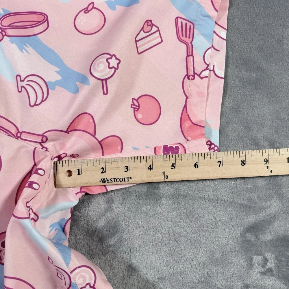 Nintendo Kirby Chef Pink Swim Trunks Board Shorts Mens Medium SHM5233KBYPP01
